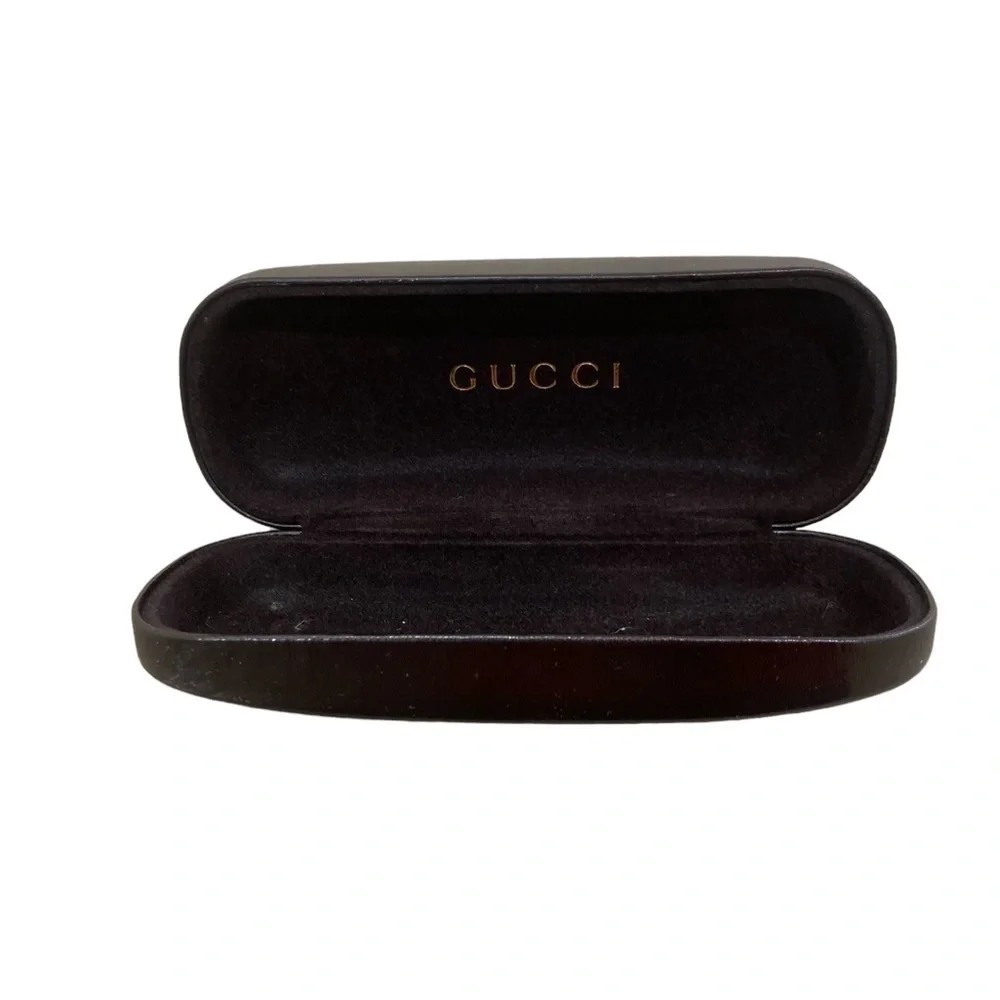 Gucci black eyeglass hard case curved - Picture 4 of 7